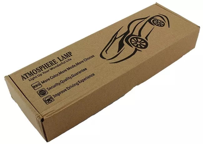 Bețișoare LED RGB pentru mașină, 22CM