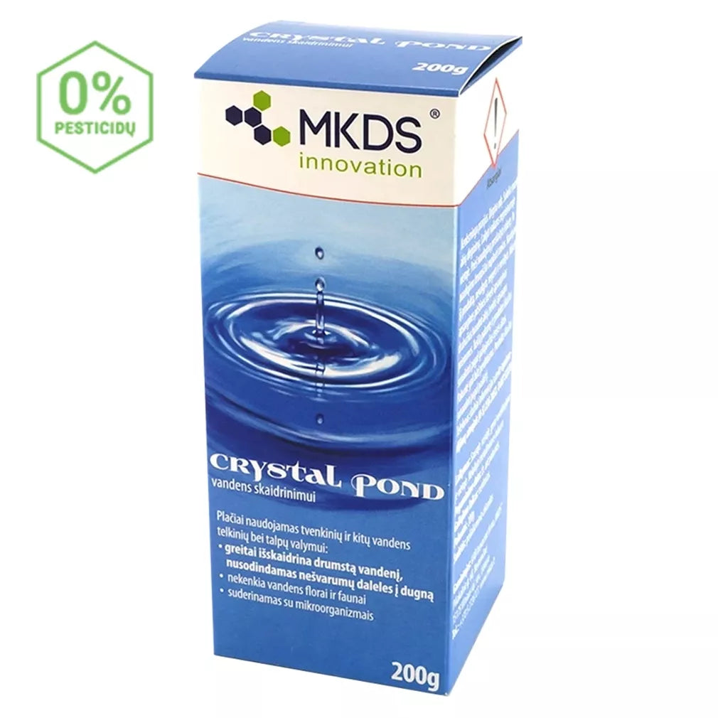 Crystal Pond pentru limpezirea rapidă a apei, 200 g