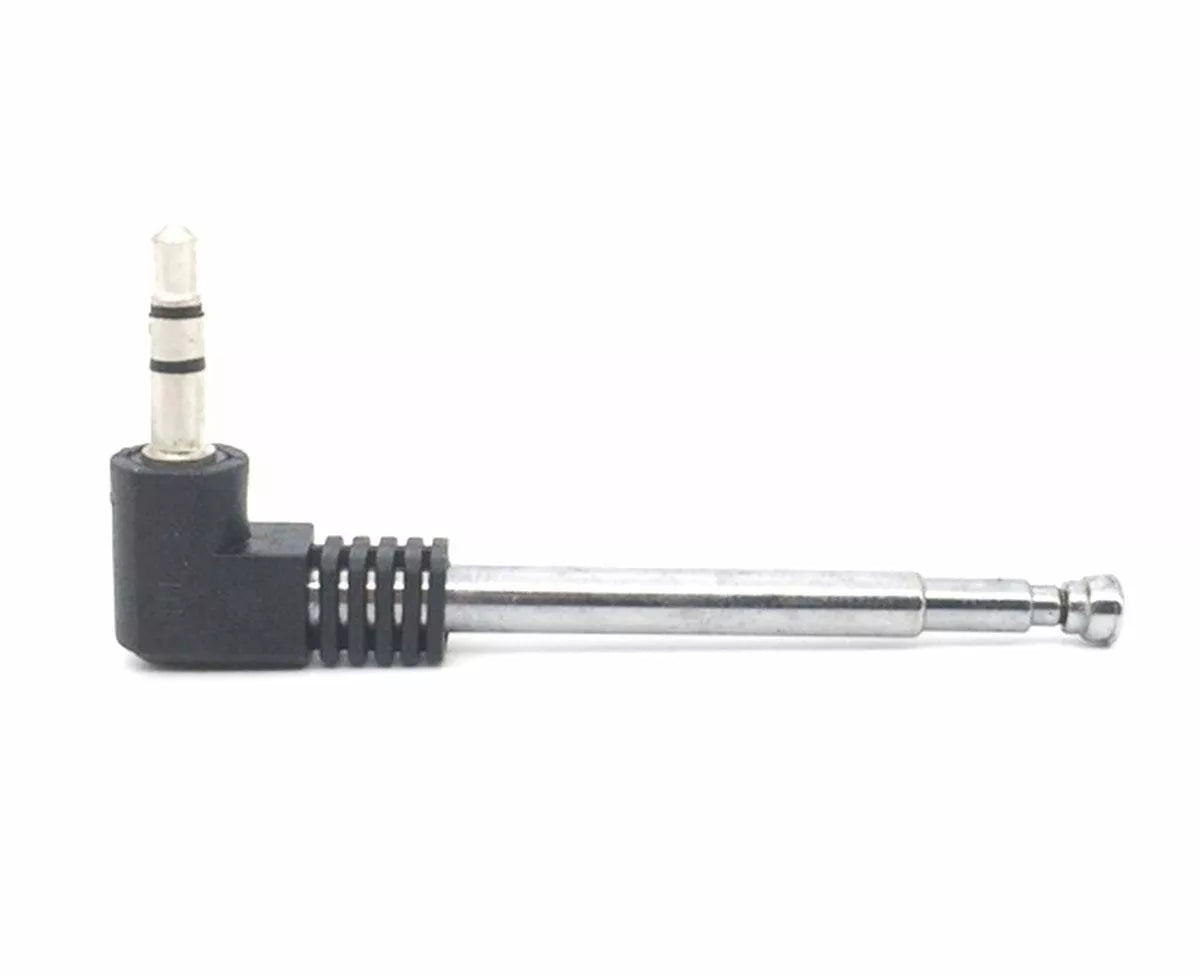 Antena radio externă cu mufă mini jack de 3,5 mm.