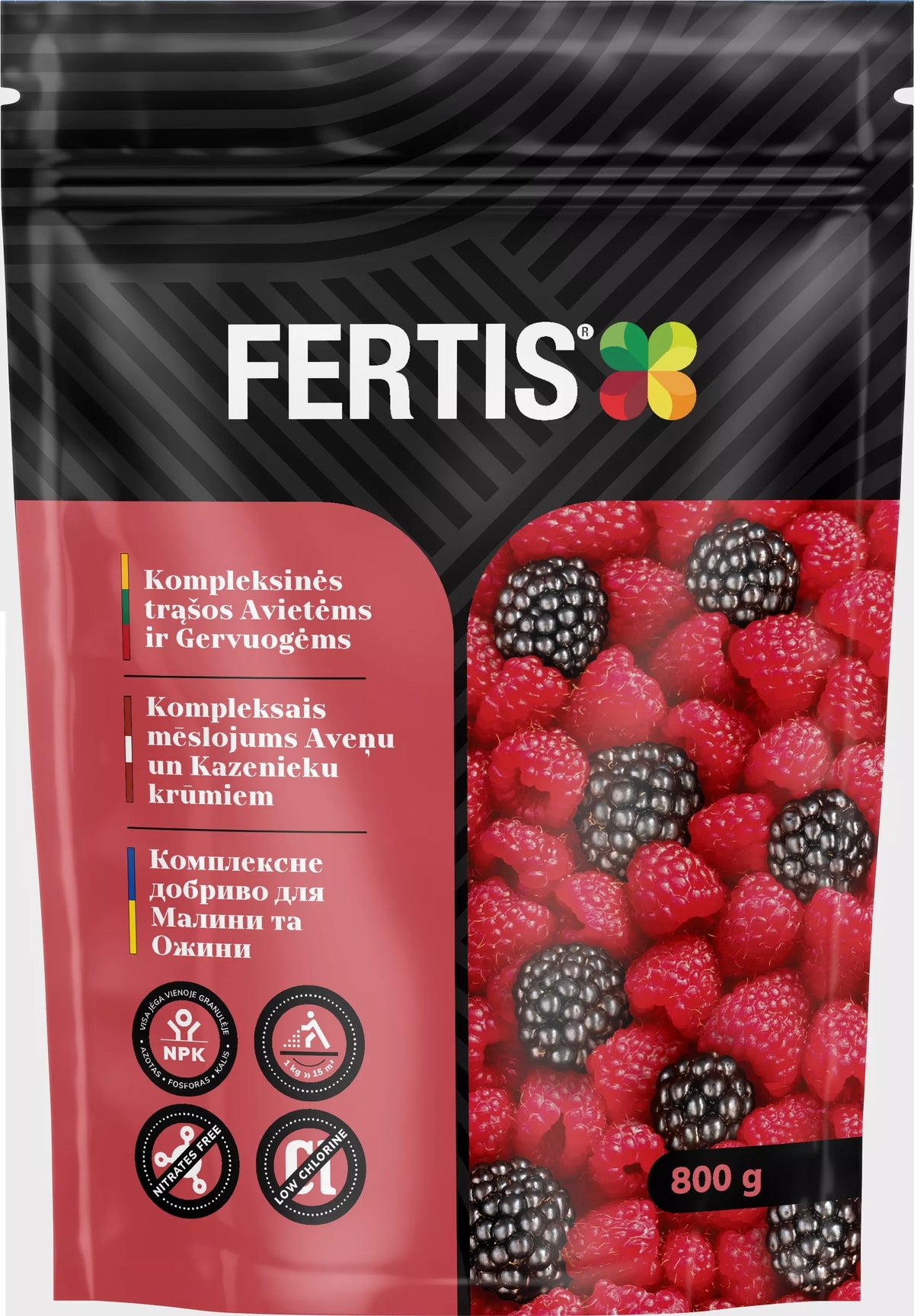 Îngrășăminte complexe pentru zmeură și mure FERTIS, 800g