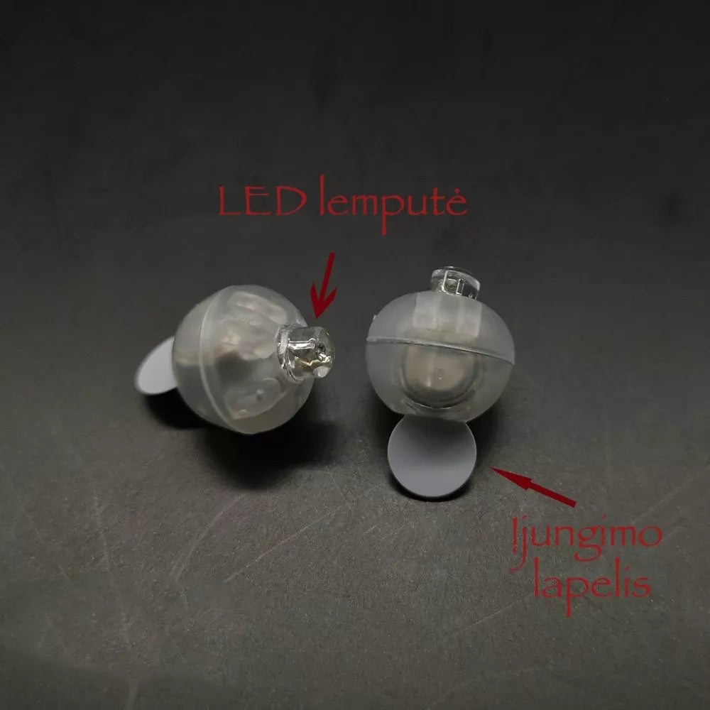 Becuri LED pentru baloane - MIX colorate
