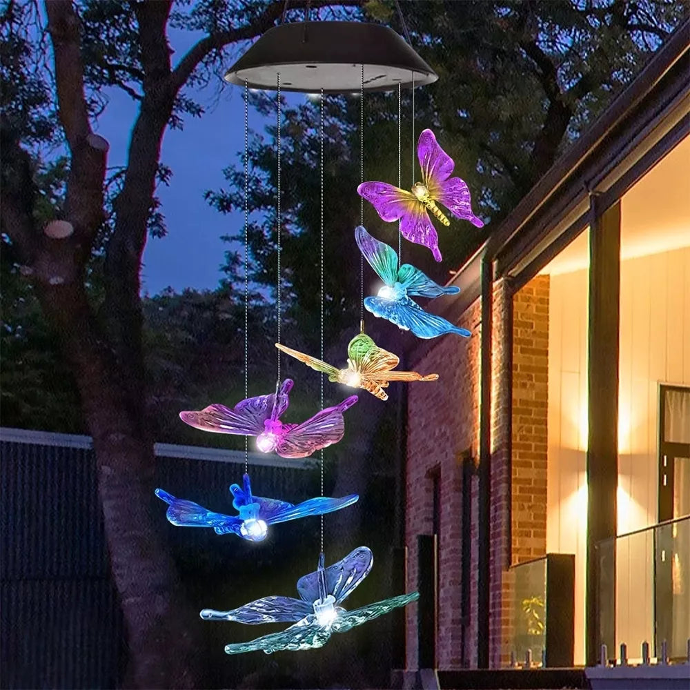Decorațiune LED fluturi