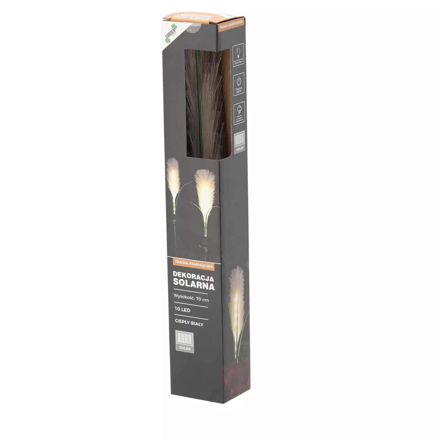 Decorațiune LED „Iarbă Pampas”, 70 cm