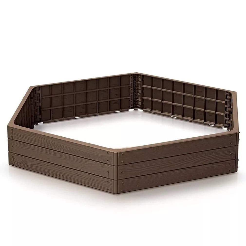 Strat ridicat Base Woody 148 × 129 × 25 cm, maro