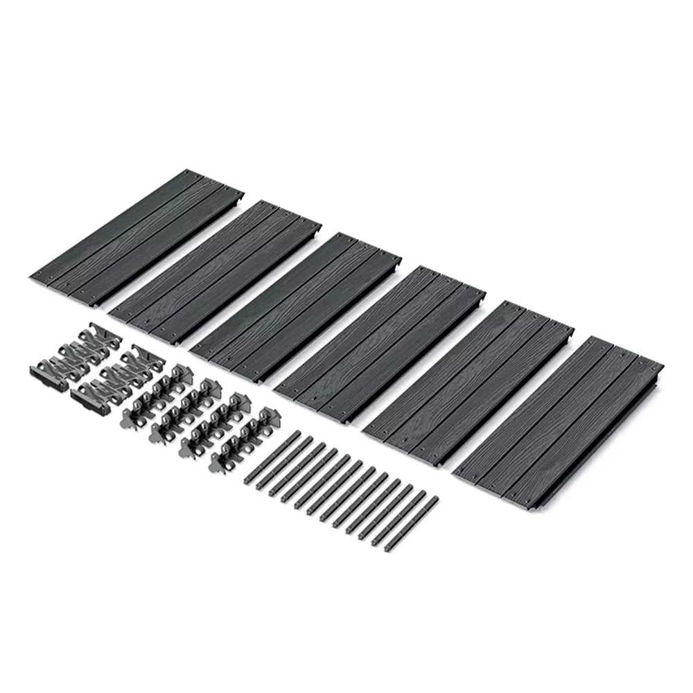 Strat ridicat din plastic, 149,2x75,6x25 cm