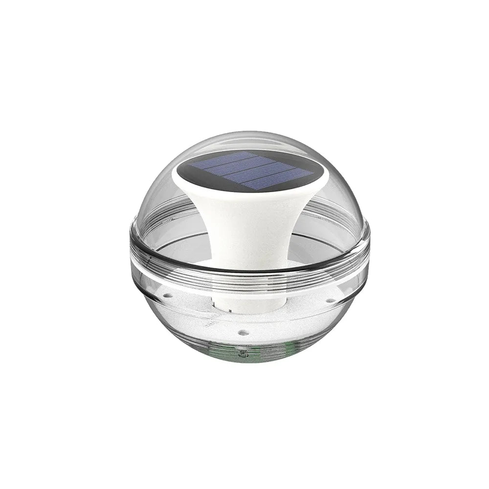 Lampă LED solară plutitoare pentru piscină – iluminare elegantă fără cabluri