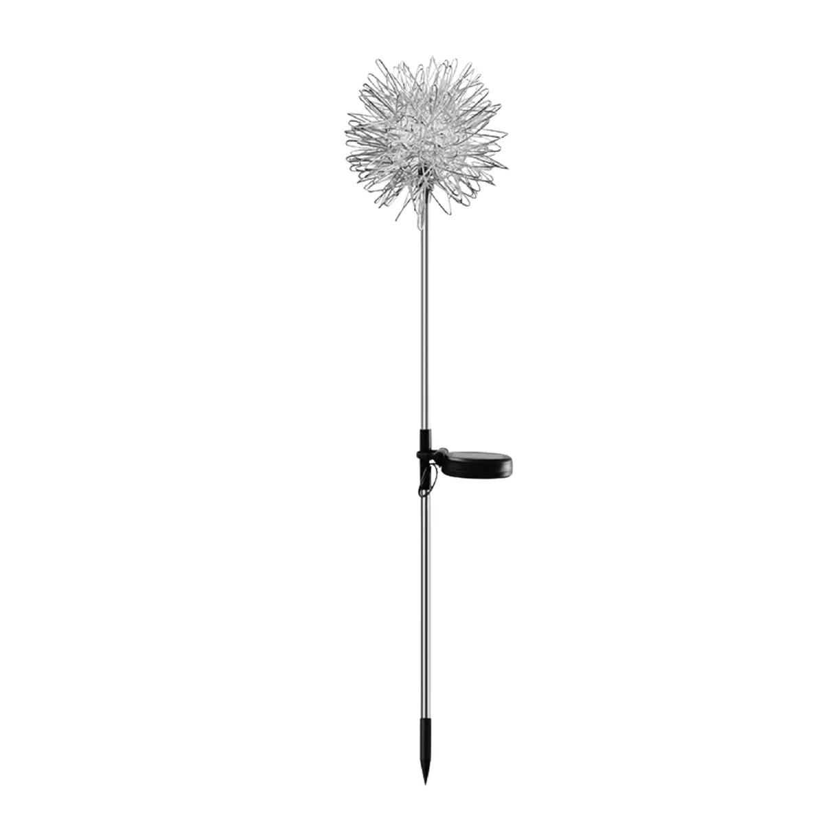 Lampă solară „Kiaulpienė” – LED, lumină albă caldă, 68 cm