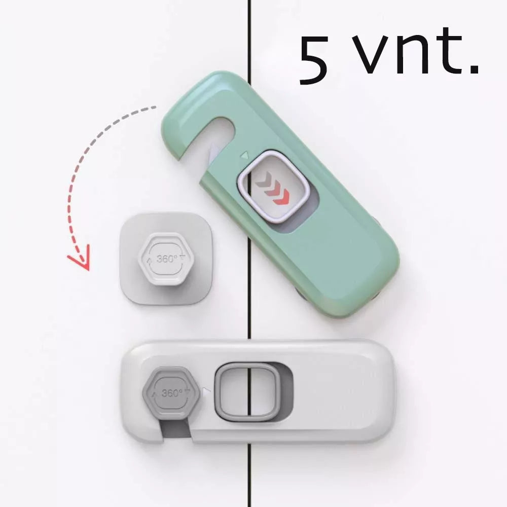 Protecție pentru dulapuri și sertare XLINE, 5 buc.