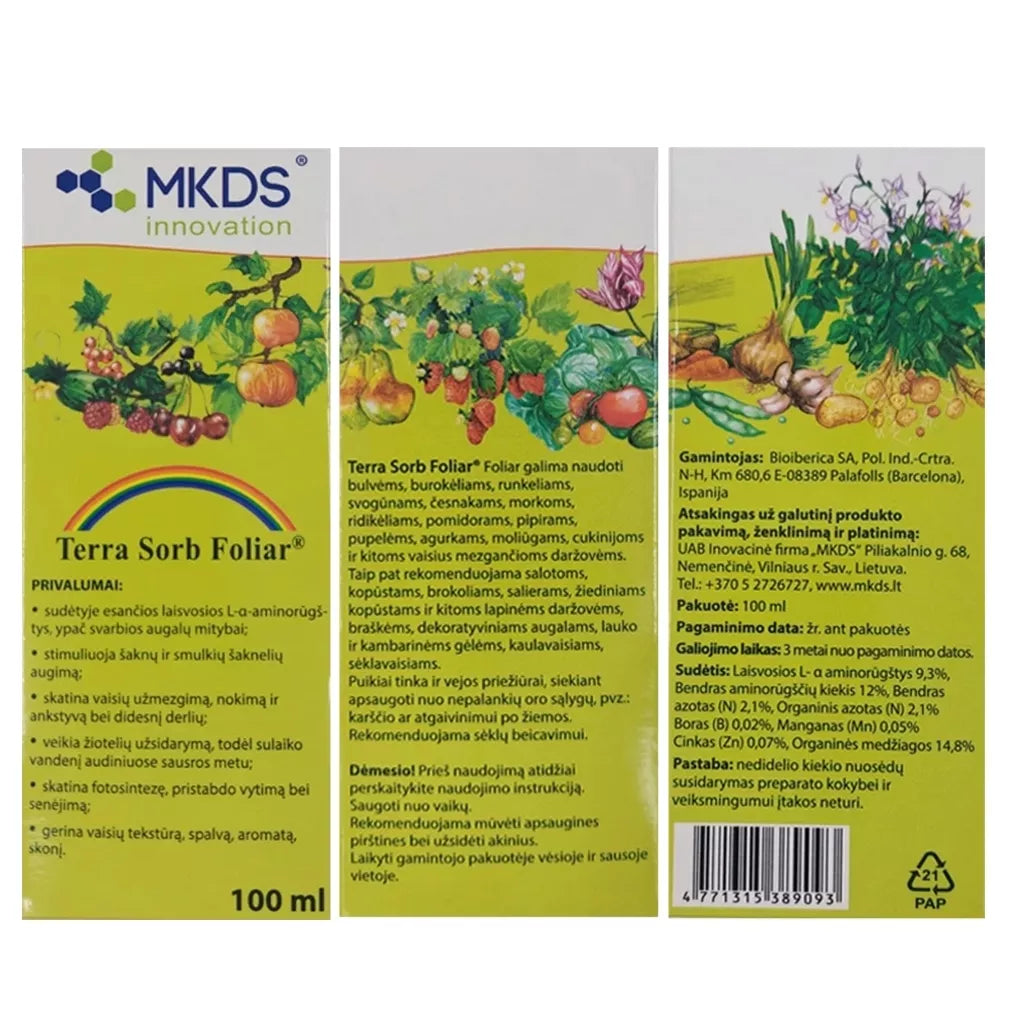 Terra Sorb Foliar aminoacizi, 100 ml