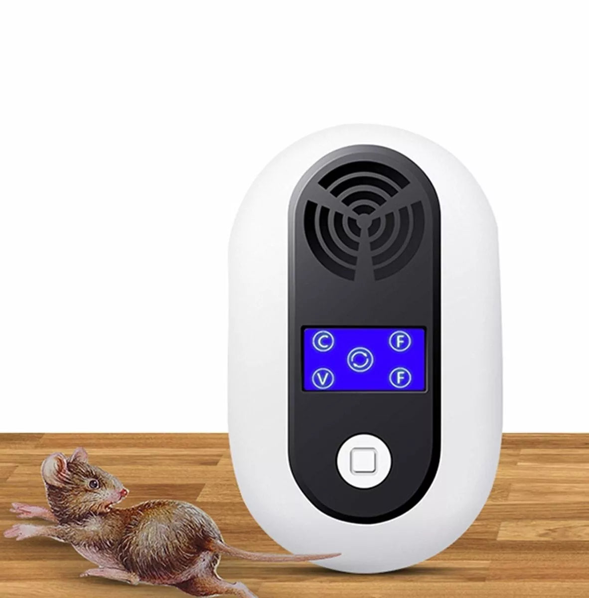 Dispozitiv ultrasonic de alungare a dăunătorilor și insectelor