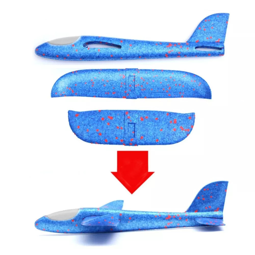 Avion de jucărie din spumă 48CM