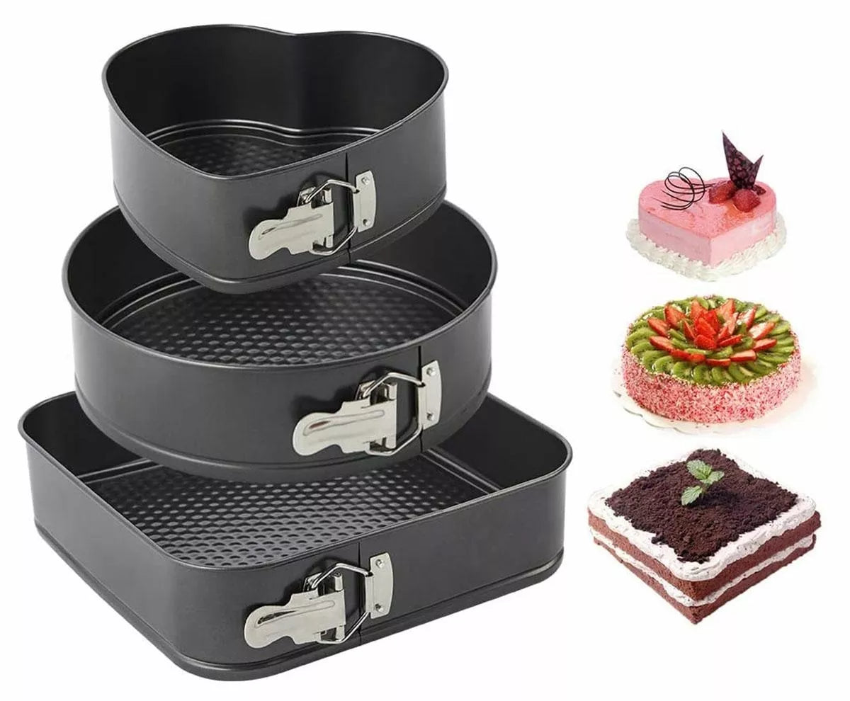 Set de 3 forme metalice