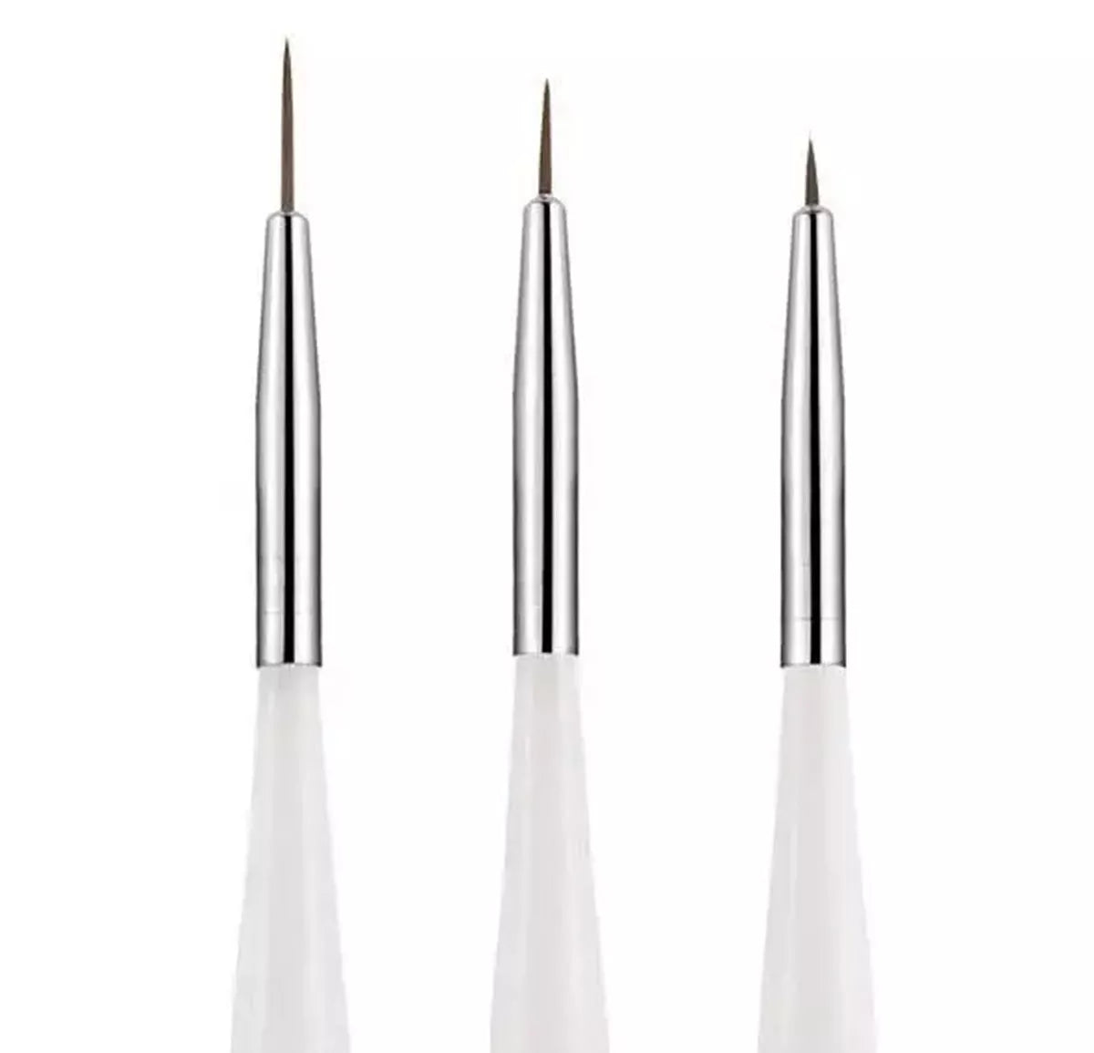 Set de 3 pensule cosmetice