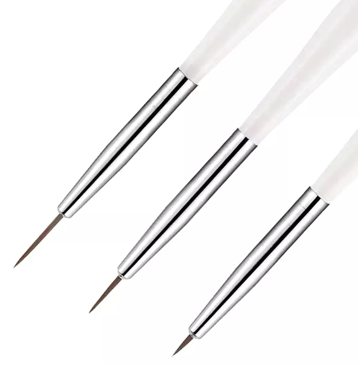 Set de 3 pensule cosmetice
