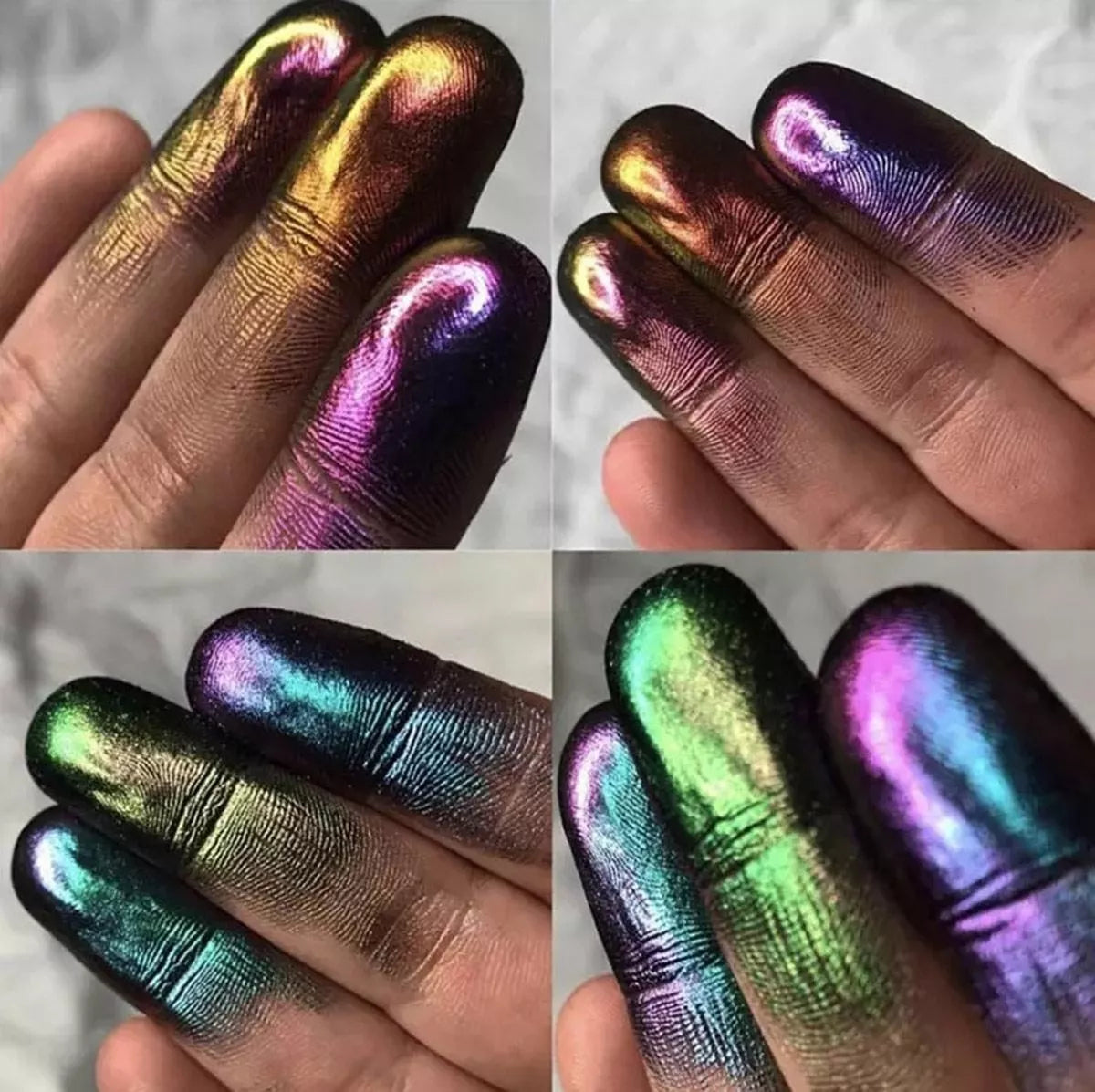 Farduri de pleoape cu efect de strălucire diamantină