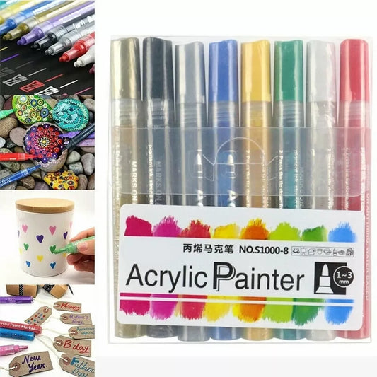 Markeriai Acrylic Painter din acrilină, 8 buc.