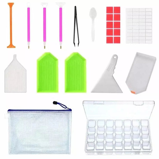 Set de accesorii pentru broderie / pictură