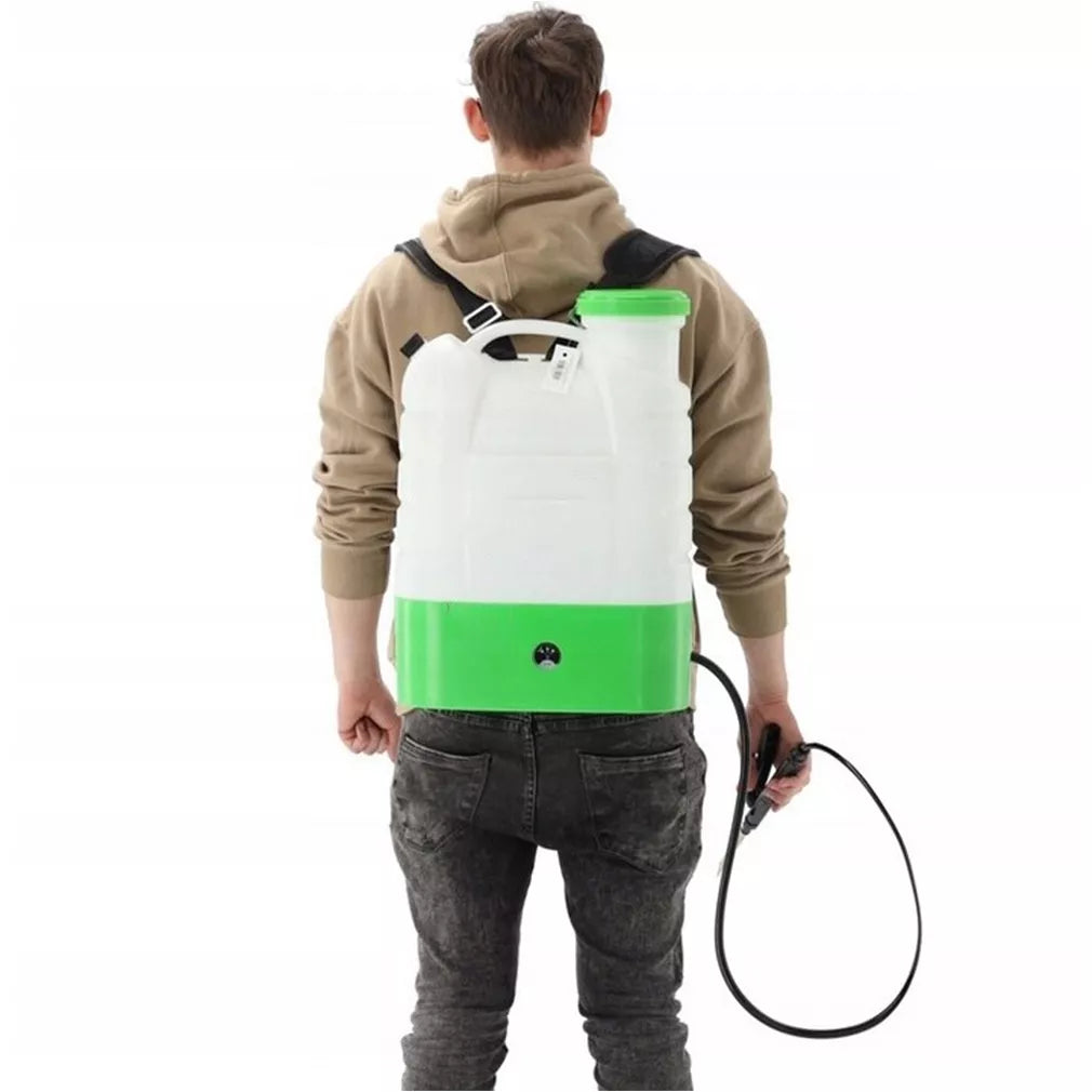 Pulverizator de grădină cu spate, cu acumulator, 16 l