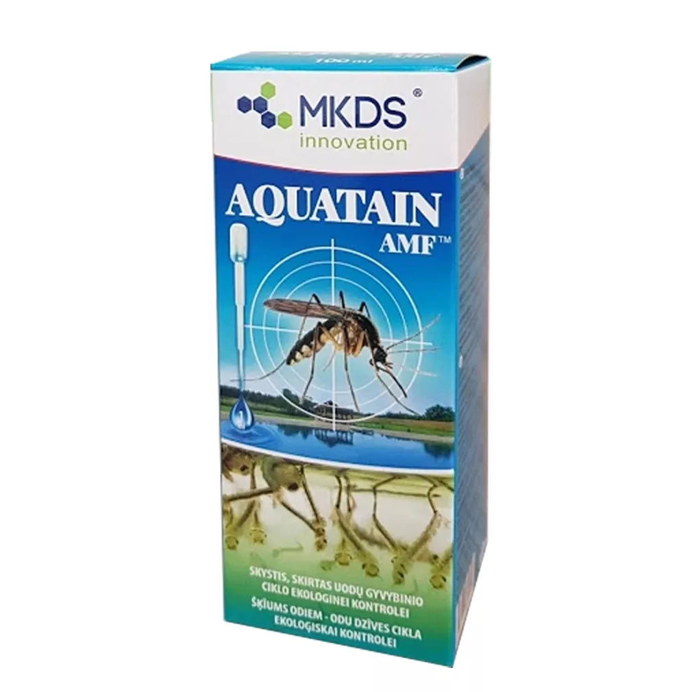 Aquatain AMF lichid pentru iazuri împotriva țânțarilor și muștelor, 100 ml