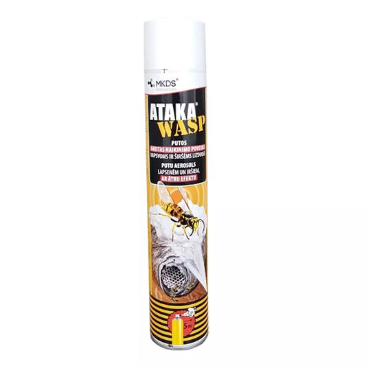 Spumă ATAKA WASP pentru viespi și bondari, 750 ml