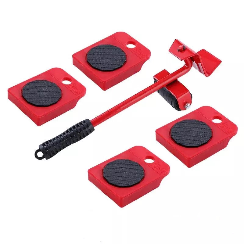 Set de Platforme de Ridicare și Transport pentru Mobilier pe Roți