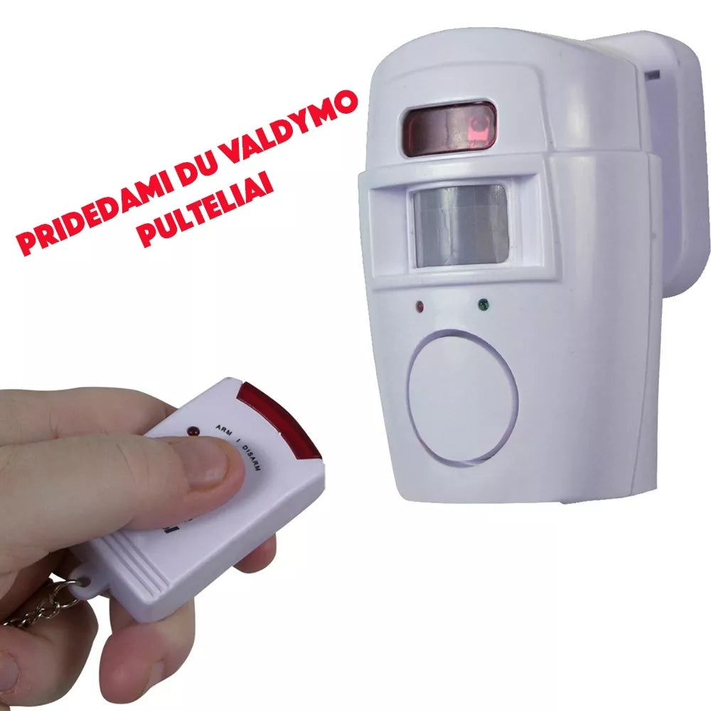 Sistemă de alarmă wireless cu telecomandă