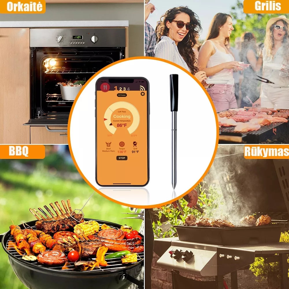 Termometru BBQ wireless