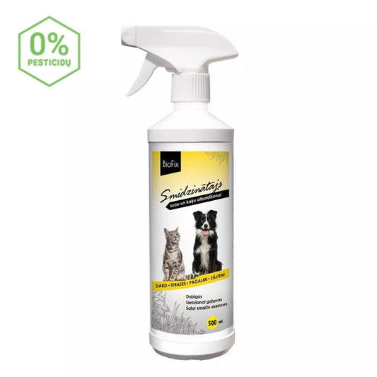 BIOFIX PET STOP spray de protecție împotriva pisicilor și câinilor, 500 ml