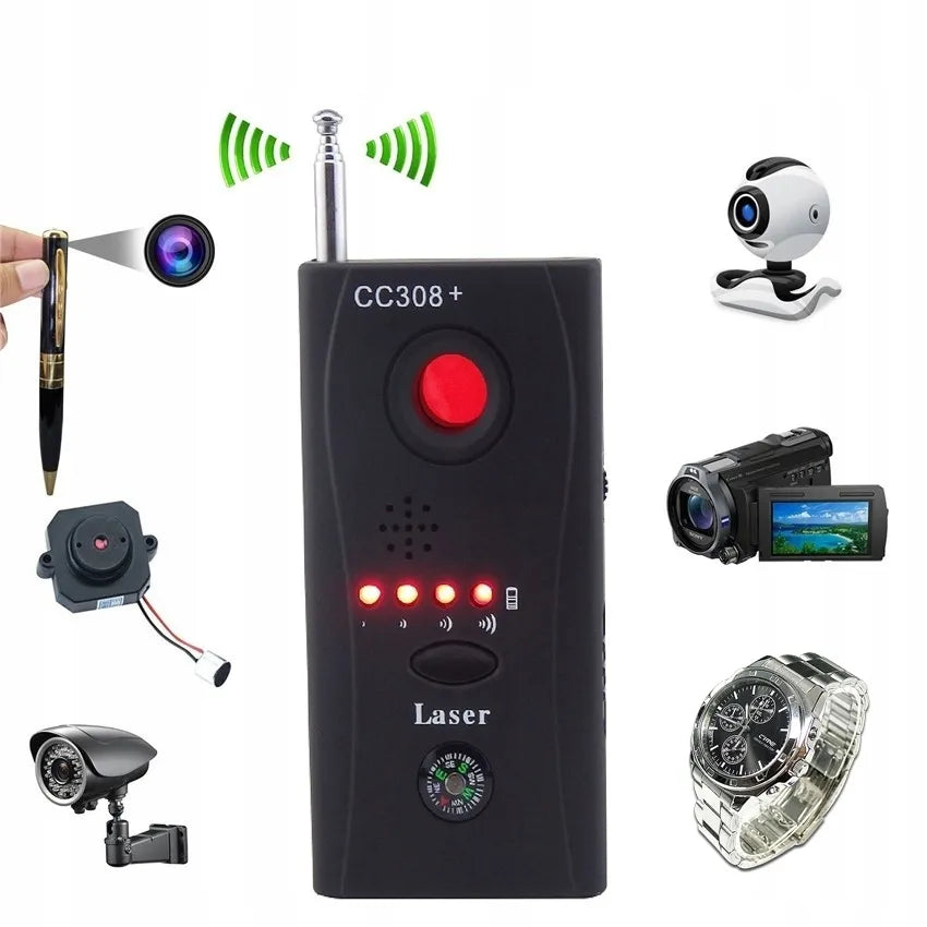Detector de dispozitive de ascultare (pentru camere ascunse și microfoane de interceptare)