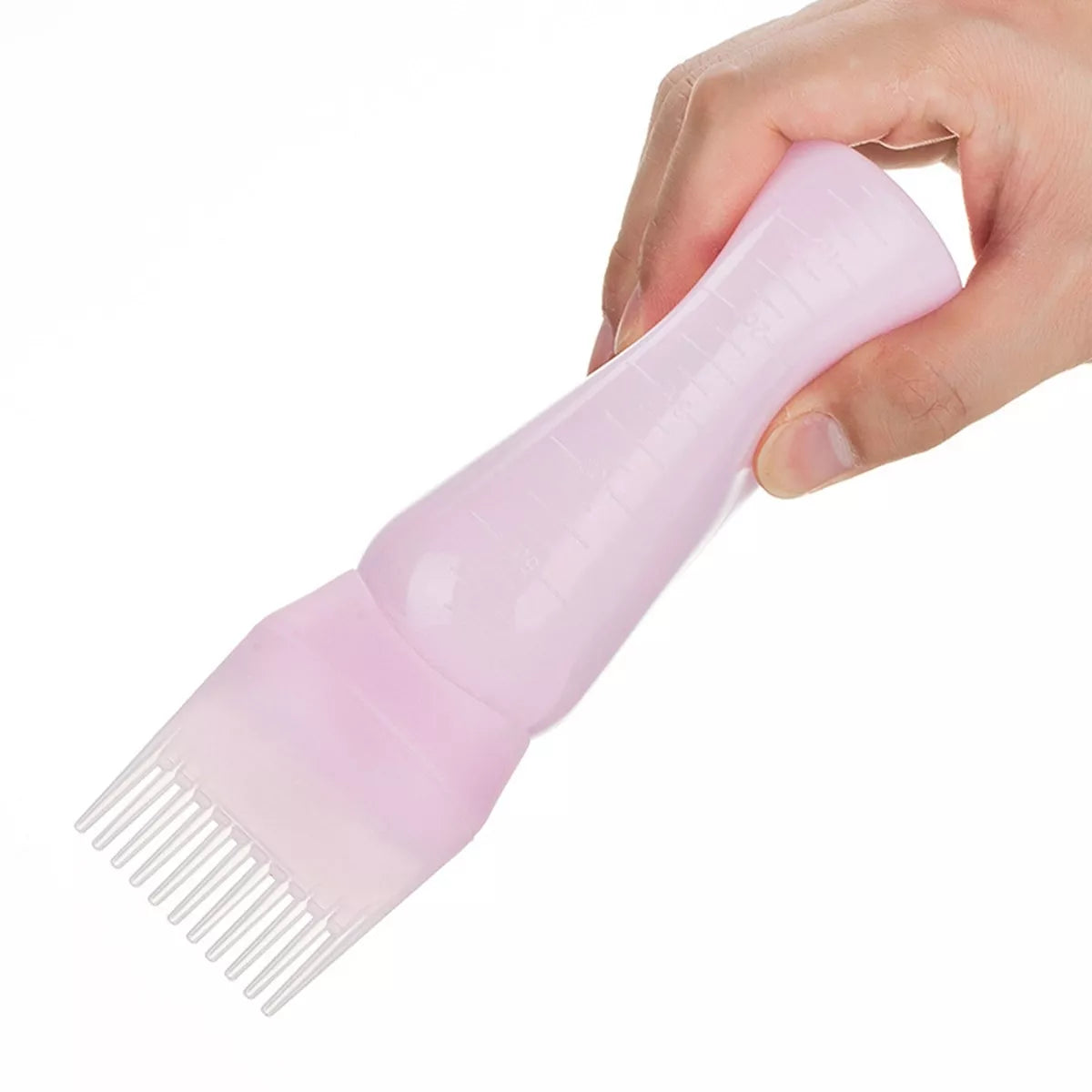 Sticluță cu pieptene pentru vopsirea părului