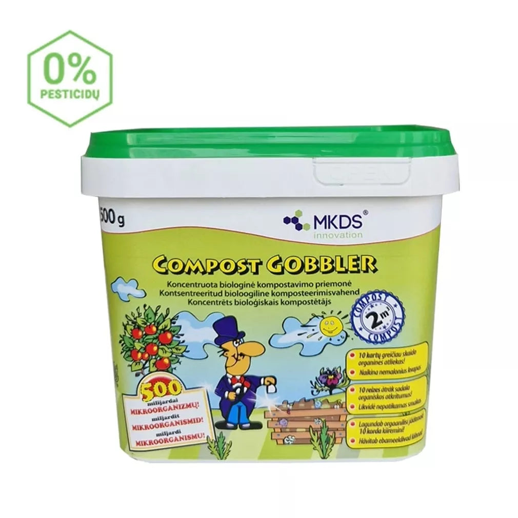 Compost Gobbler microorganisme pentru compostare, 500 g