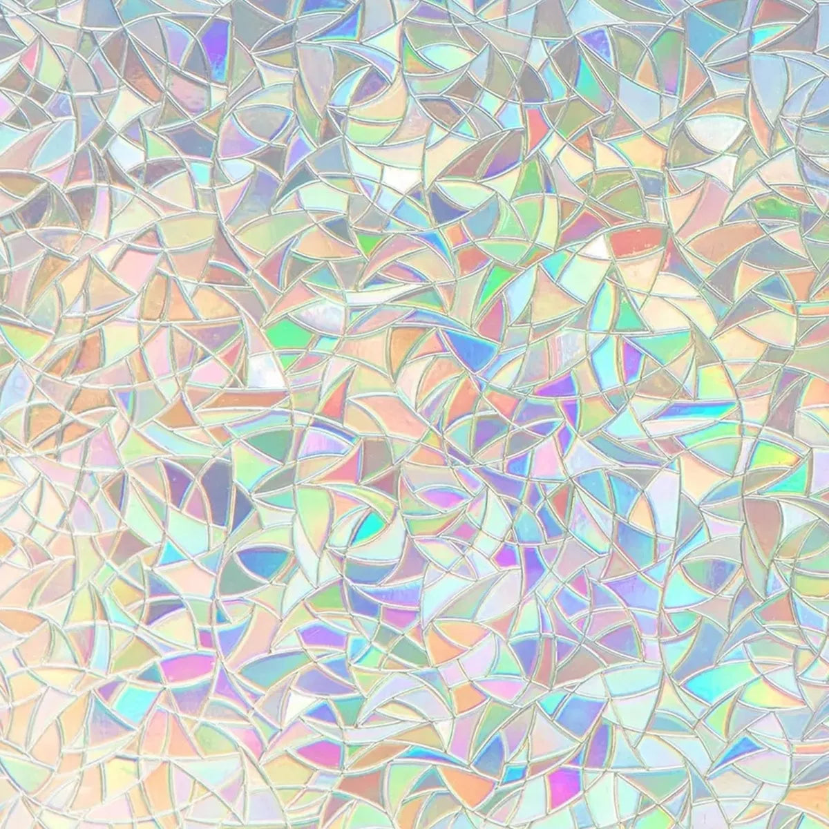 Folie adezivă decorativă pentru sticlă