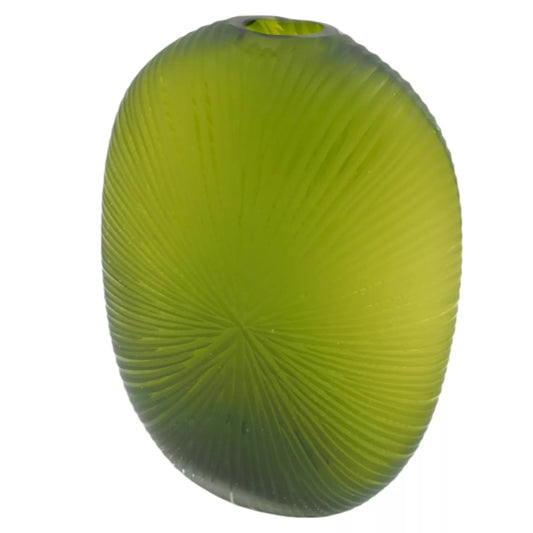 Vază decorativă din sticlă, 19×26 cm