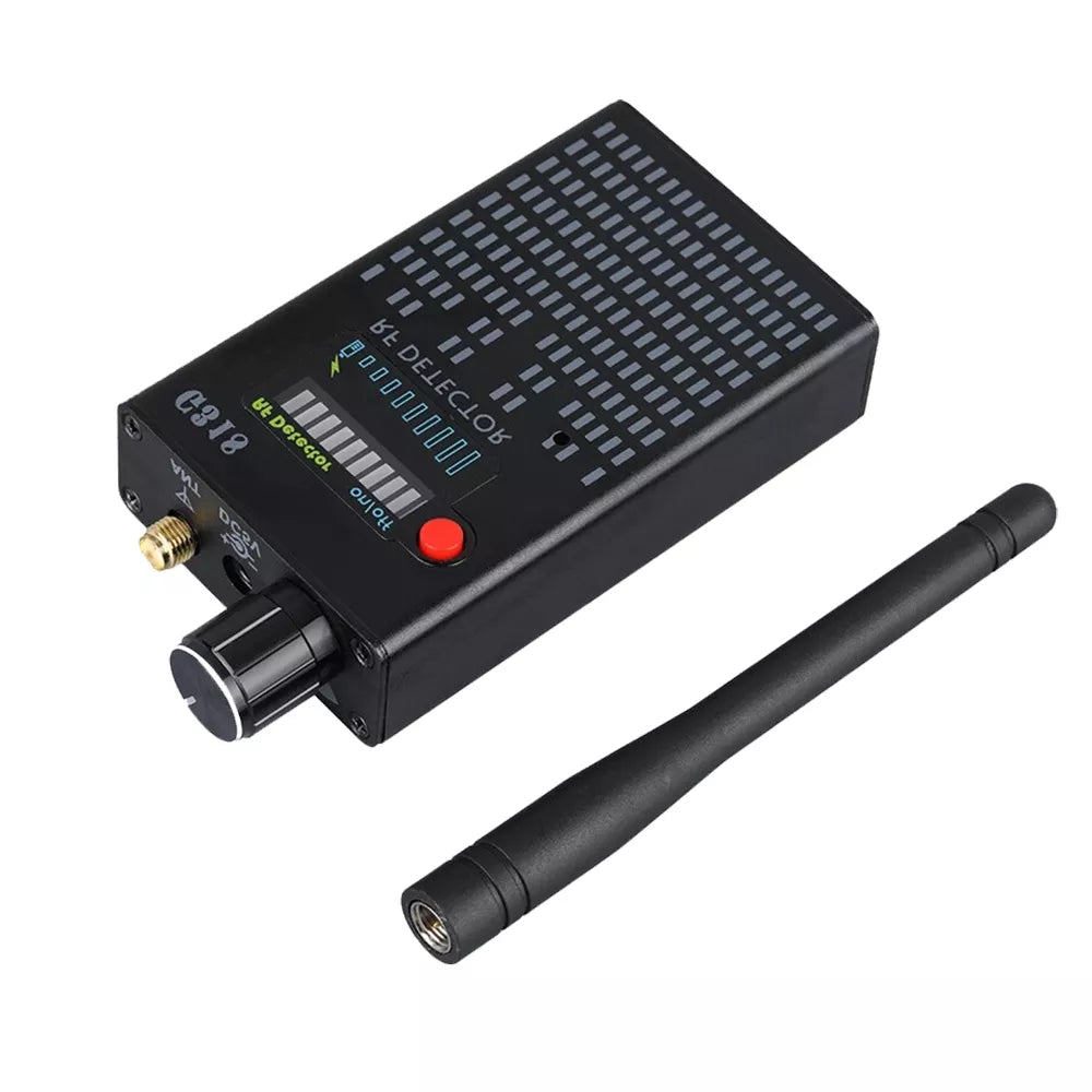 Detector pentru identificarea microfoanelor
