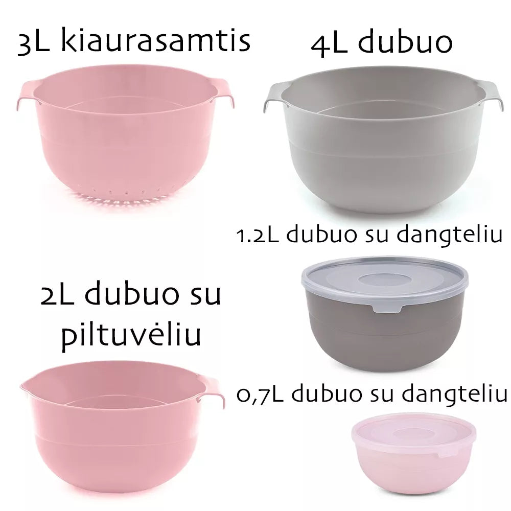 Set de boluri, 7 piese.