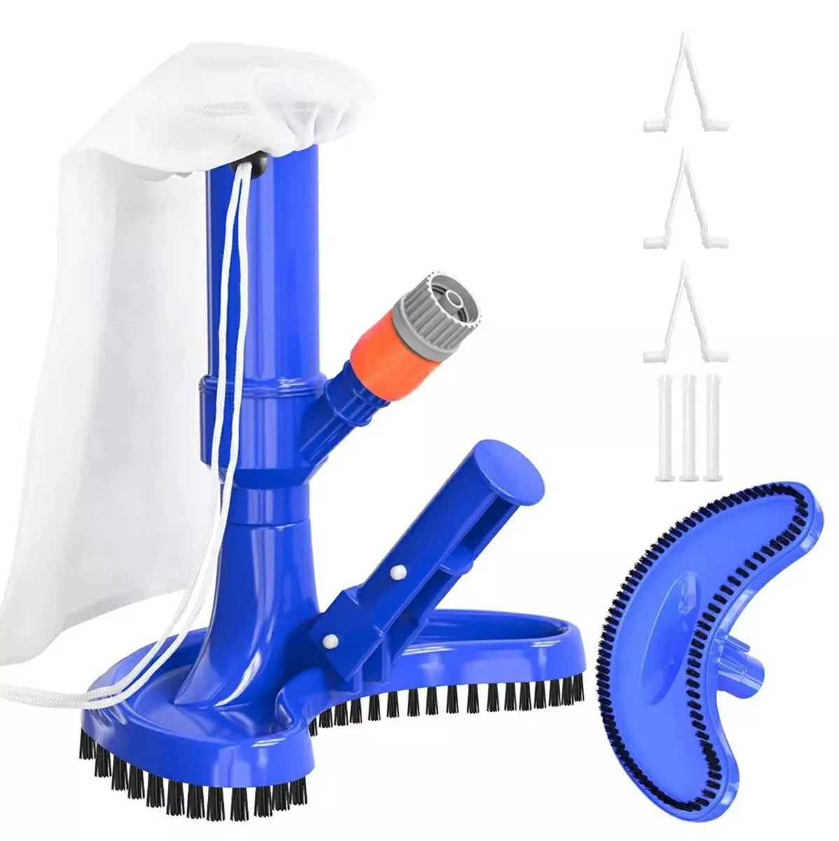 Set de aspirator pentru fundul piscinei