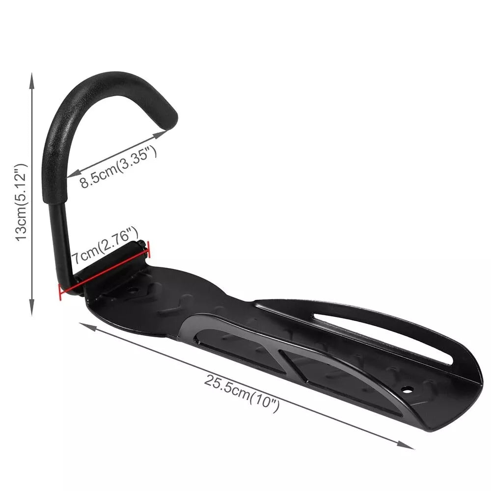Suportul pentru bicicletă se montează pe perete