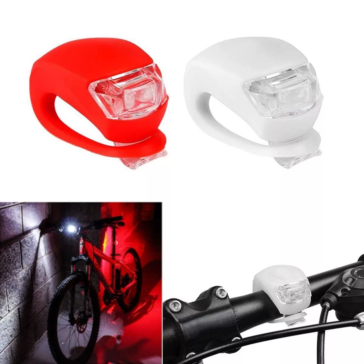 Lămpi pentru bicicletă 2 buc.