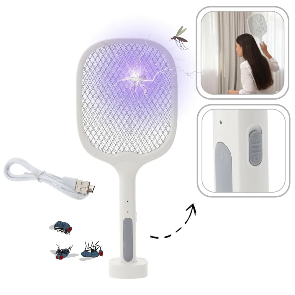 Rachetă electrică pentru eliminarea insectelor cu încărcare