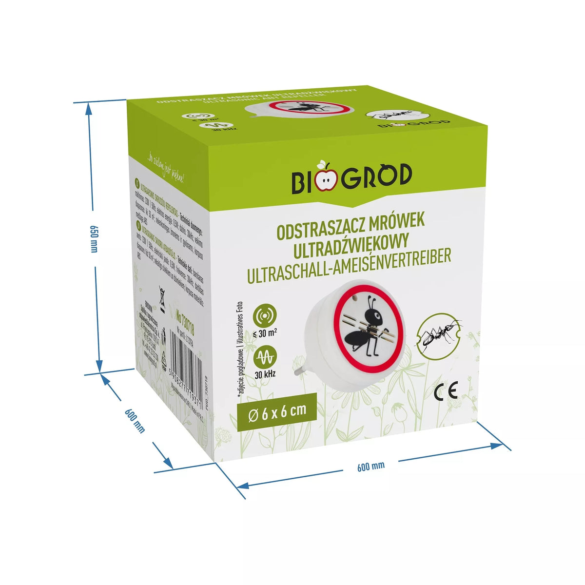 Dispozitiv electric de respingere a furnicilor