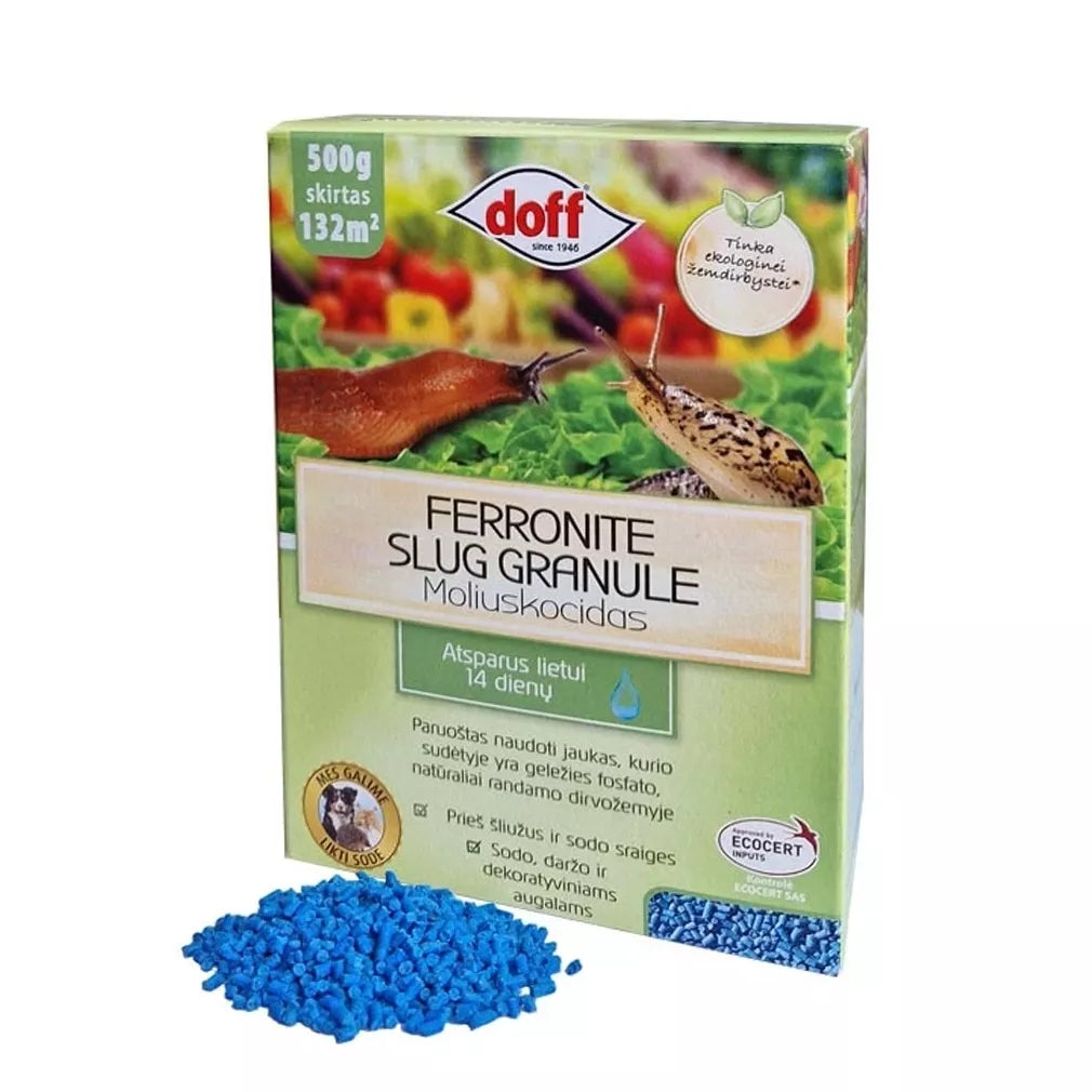 Moluscocid cu granule de feronit pentru melci, 500 g