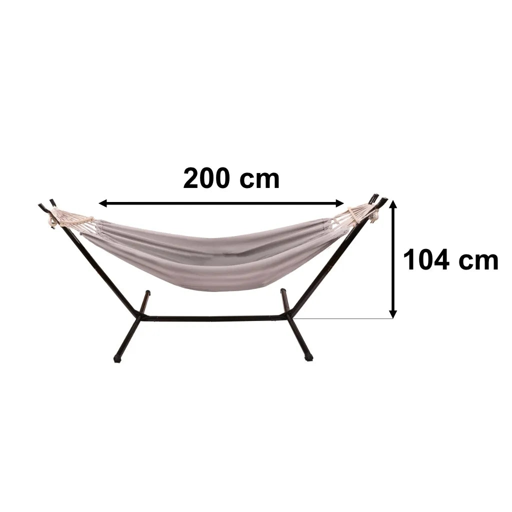 Hamac cu cadru metalic 200 cm