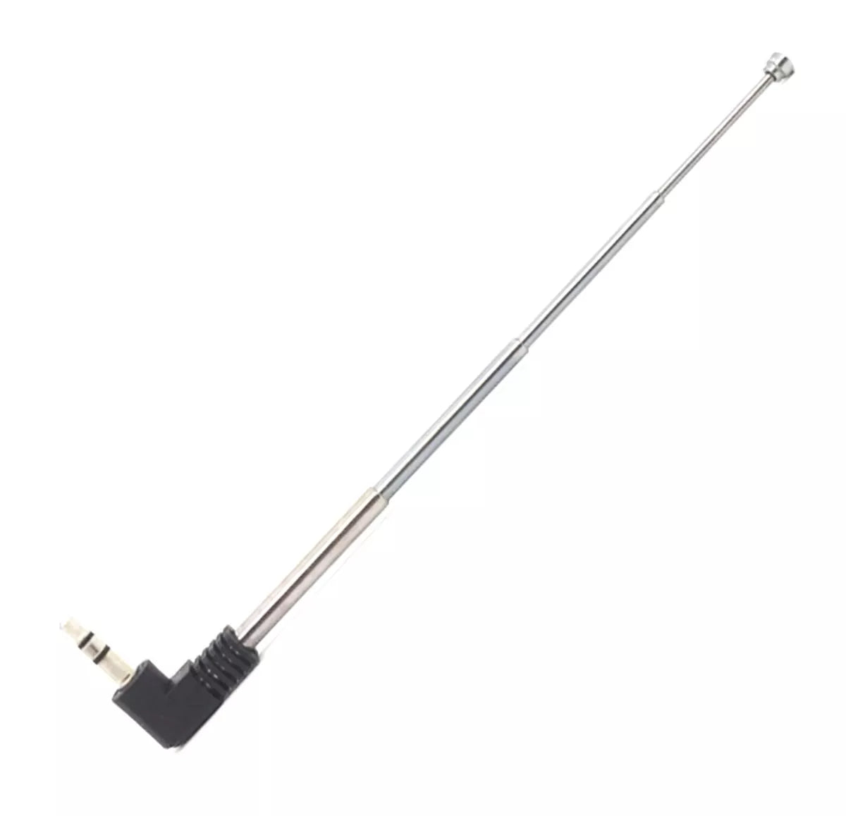 Antena radio externă cu mufă mini jack de 3,5 mm.