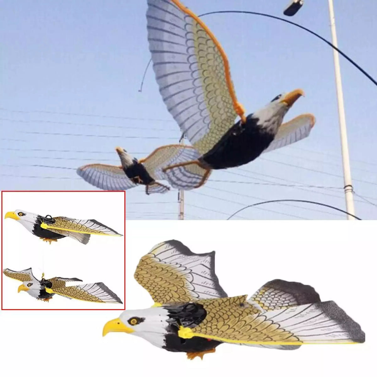 Imitație de vultur mișcător