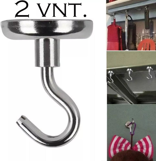 Cârlig cu magnet 20 mm, 2 buc.