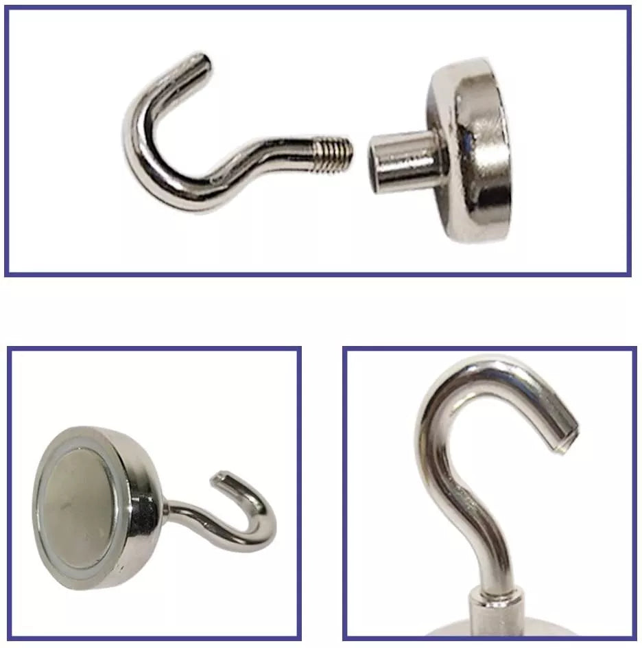 Cârlig cu magnet 25 mm, 2 buc.