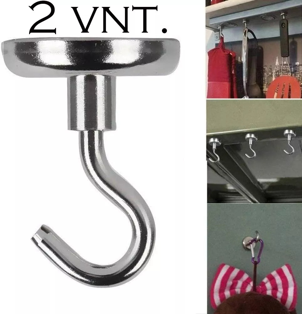 Cârlig cu magnet 25 mm, 2 buc.