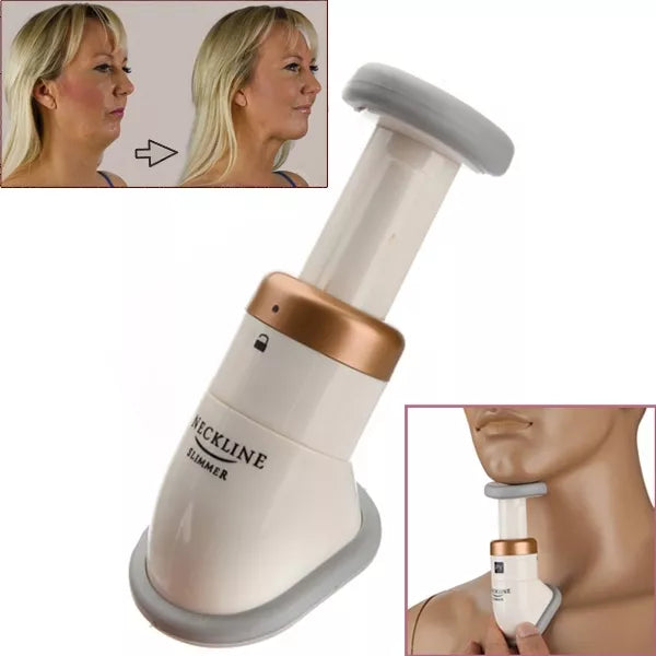 Masajator și antrenor pentru gât, bărbie și gușă „Neckline Slimmer”