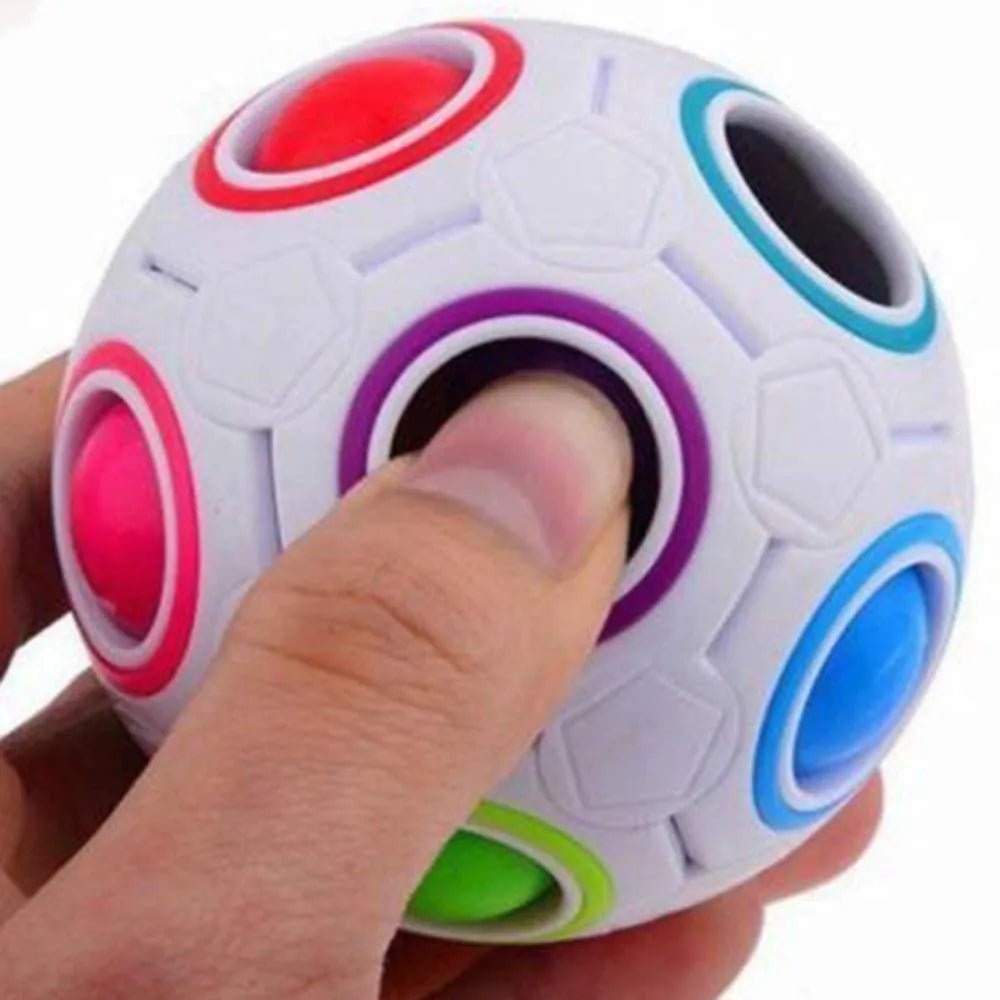 Mingea puzzle „Puzzle Magic Rainbow Ball”