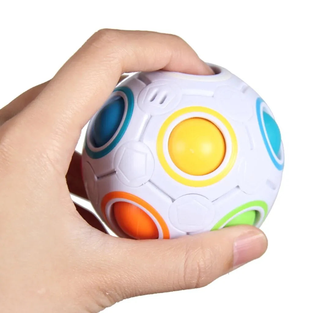 Mingea puzzle „Puzzle Magic Rainbow Ball”